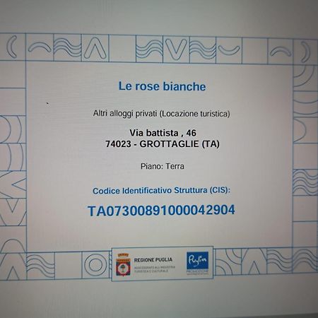 Apartament Le Rose Dei Principi Grottaglie Zewnętrze zdjęcie